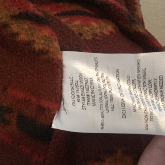 Eddie Bauer Mens Voyager Fleece Aztec Lining Shirt Jacket Size Xl - Picture 5 of 9